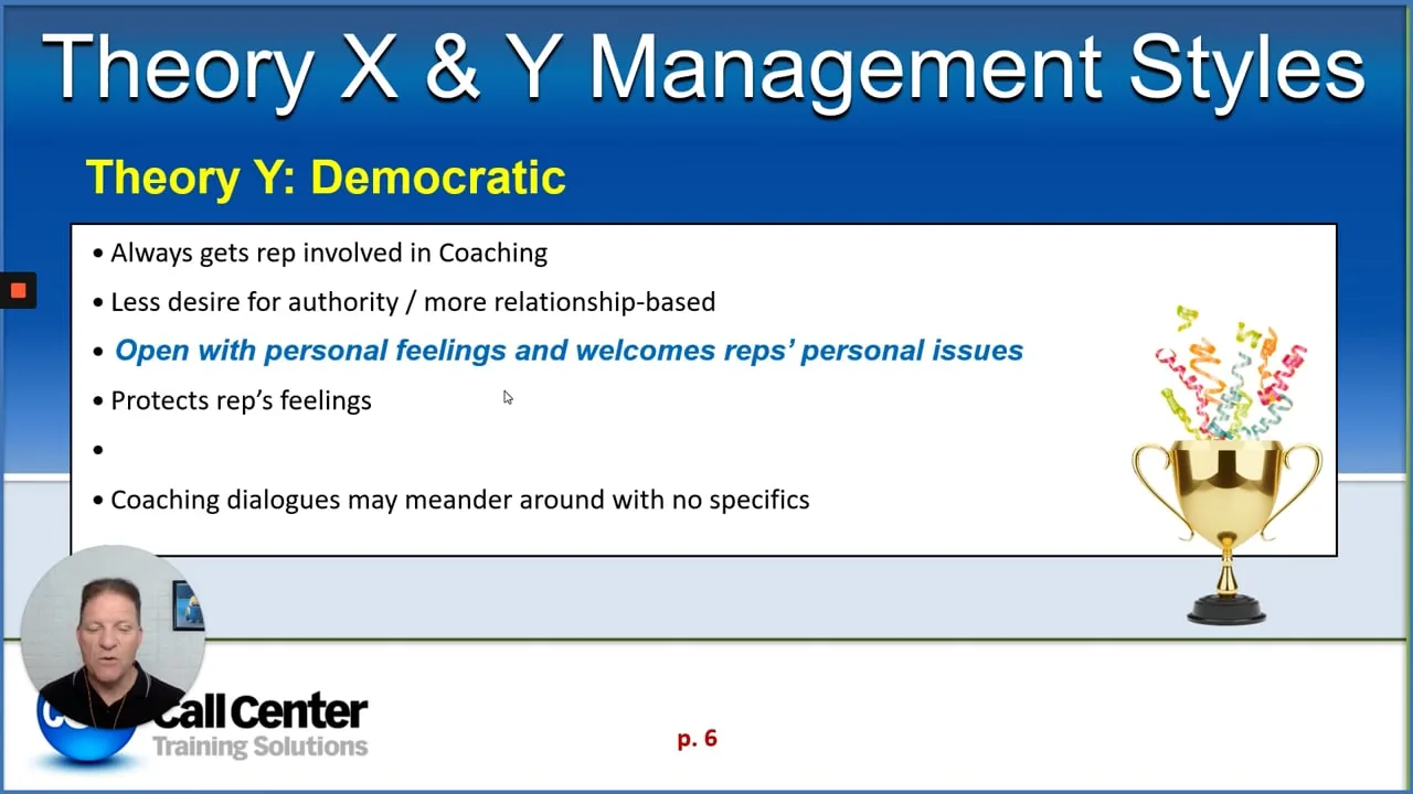 3) X and Y Management Styles