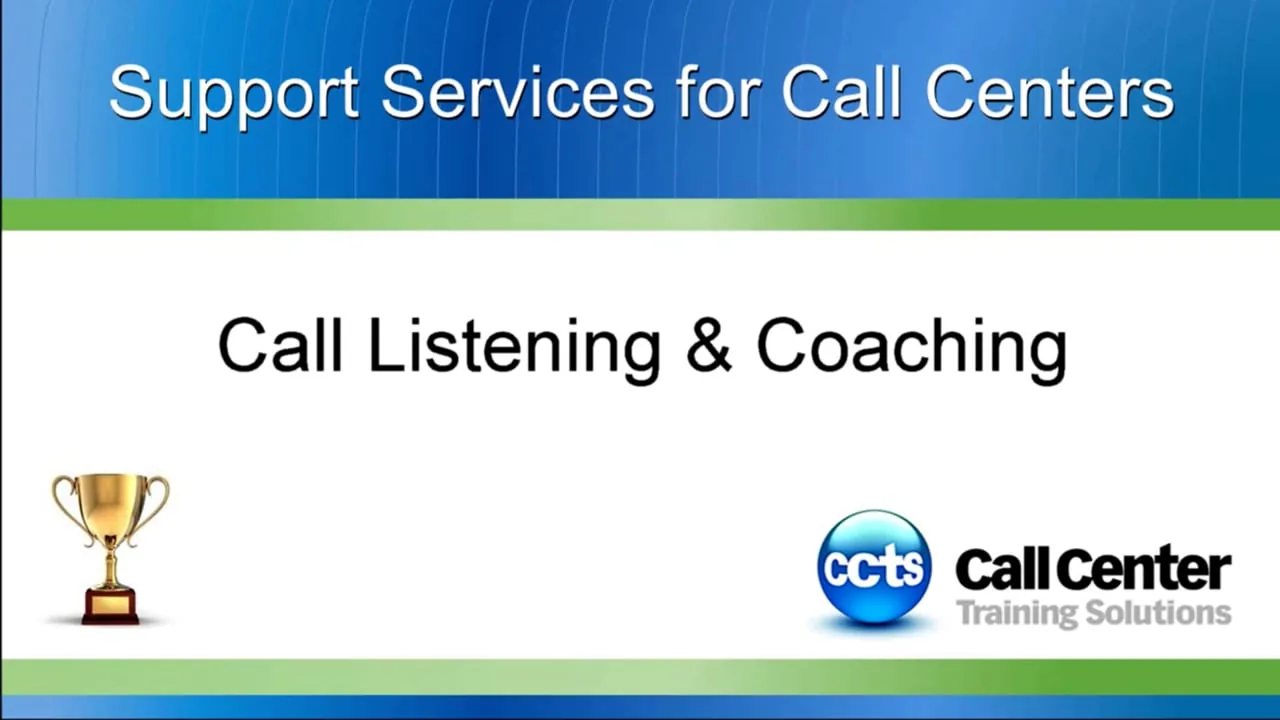 Call Listening and Coaching Introduction 9.20.23
